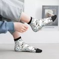 thumbnail image 6 of Uemuo Bicycle Printed Crew Socks, Moisture-Wicking Socks, Athletic Socks for Men Breathable Cushion Socks Casual Sport Socks for Running Traveling, 6 of 6