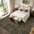 thumbnail image 2 of SIXHOME 9'x12' Area Rugs for Living Room Modern Area Rugs Machine Washable Rugs Brown, 2 of 7