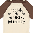 thumbnail image 4 of Inktastic Little Baby, Big Miracle Boys or Girls Long Sleeve Baby Bodysuit, 4 of 5