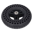 thumbnail image 1 of Wheelchair Wheel, TPE Rubber 7 Inch Wheelchair Front Wheel Replacement High Elasticity  for Disability Vehicles, 1 of 7
