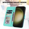thumbnail image 2 of ELEHOLD Flip Wallet Case for Samsung Galaxy A53 5G, Cute Pattern PU Leather Case with Magnetic Clasp Credit Card Slot Stand Lanyard Shockproof Full Body Protection Cover, D, 2 of 7