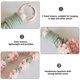 thumbnail image 3 of Llavero de pulsera suave, cordón hecho a mano para llaves, llaveros de muñeca con flores bonitas, soporte para pulsera para mujer, 3 of 5