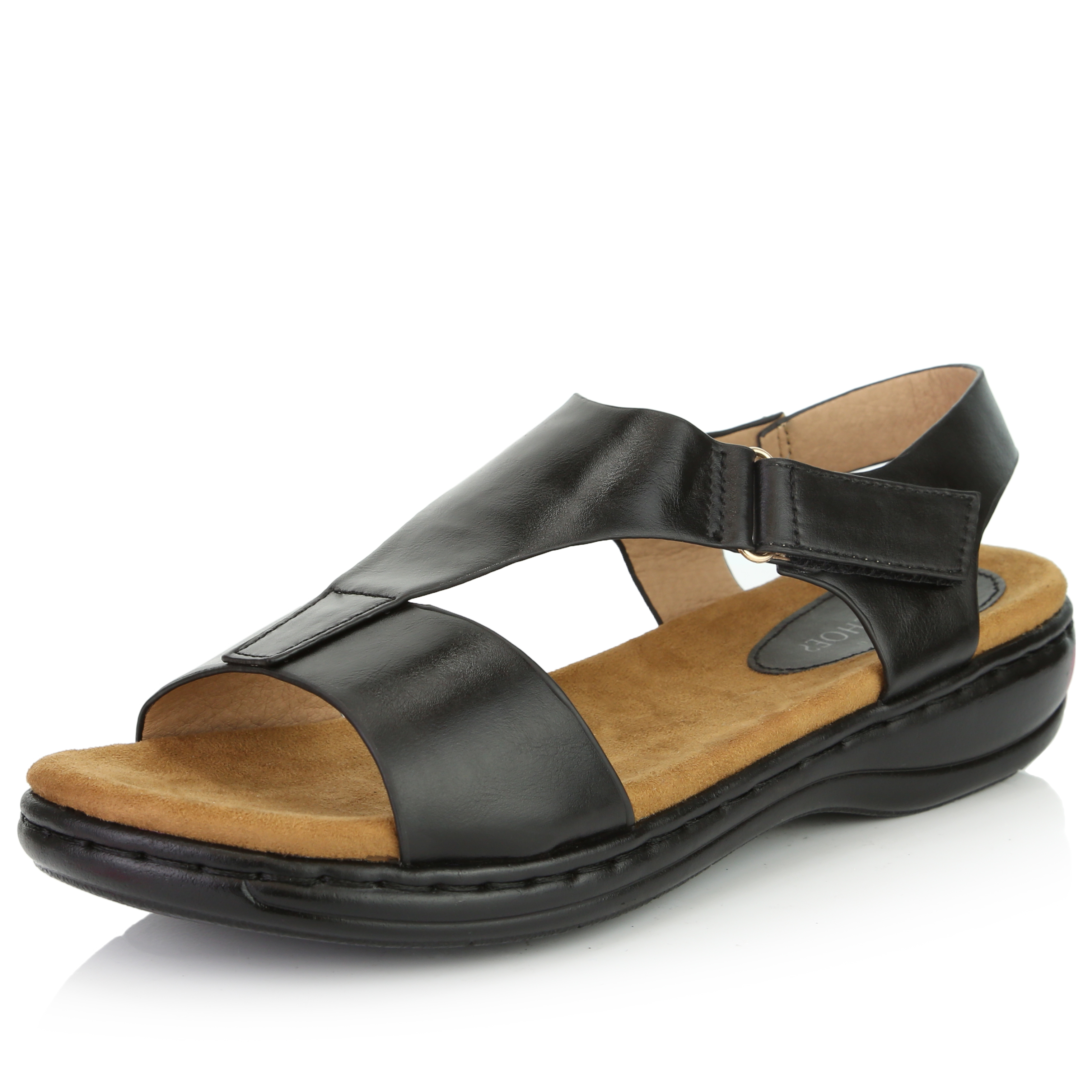 cushioned flat sandals