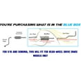 thumbnail image 3 of Stainless Steel Exhaust Kit Fits 1998-2000 Isuzu Hombre 2.2L – Direct Fit, 3 of 6