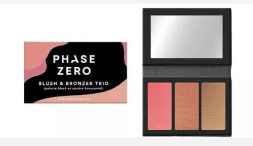 Phase Zero Makeup Blush & Bronzer Trio