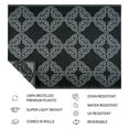 thumbnail image 3 of Marrakech Design 100% Eco-friendly Lightweight Plastic Outdoor Mat/Rug, 3 of 5