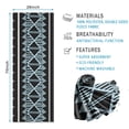 thumbnail image 2 of Boho Multicolor Geometric Ethnic Pattern Hot Yoga Mat Towel Non Slip for Hot Yoga - Quick-Drying Yoga Mat Cover with 4 Corner Pockets with Travel Bag - Hot Yoga Towel Non Slip 74"x26", 2 of 6