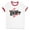 White/Red, variant on Rub Some Dirt on it Baseball Ringer Tee Shirt Unisex Large White/Black