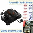 thumbnail image 7 of Circuit Breaker Fuse Audio Holder 30A-300A Manual Switch 12-48V Dc for Car Boat, 7 of 7
