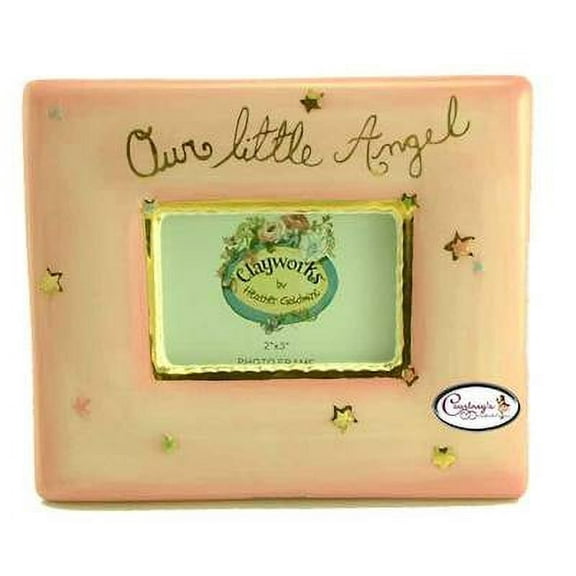 Our Little Angel Pink Frame - Clayworks