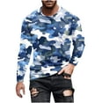 thumbnail image 2 of VBTAPA Mens Long Sleeve Camo T-shirt Colorful Graphic Tees Casual Stylish Tops Lightweight Workout Tee 50 Percent off Deals Today Light Blue XXXL, 2 of 5