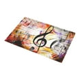 thumbnail image 3 of MKHERT Music Concept Doormat Non-slip Bath Mat Floor Mat 30x18 inch, 3 of 3