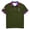 Army Green, variant on Men's USA 250th Anniversary Polo Shirt We The People Patriotic Flag Short Sleeve Golf Tee