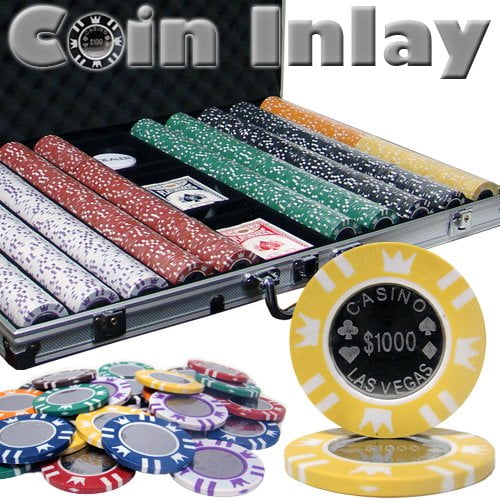 Custom Coin Inlay Poker Chips Custom Coin Inlay Poker Chips