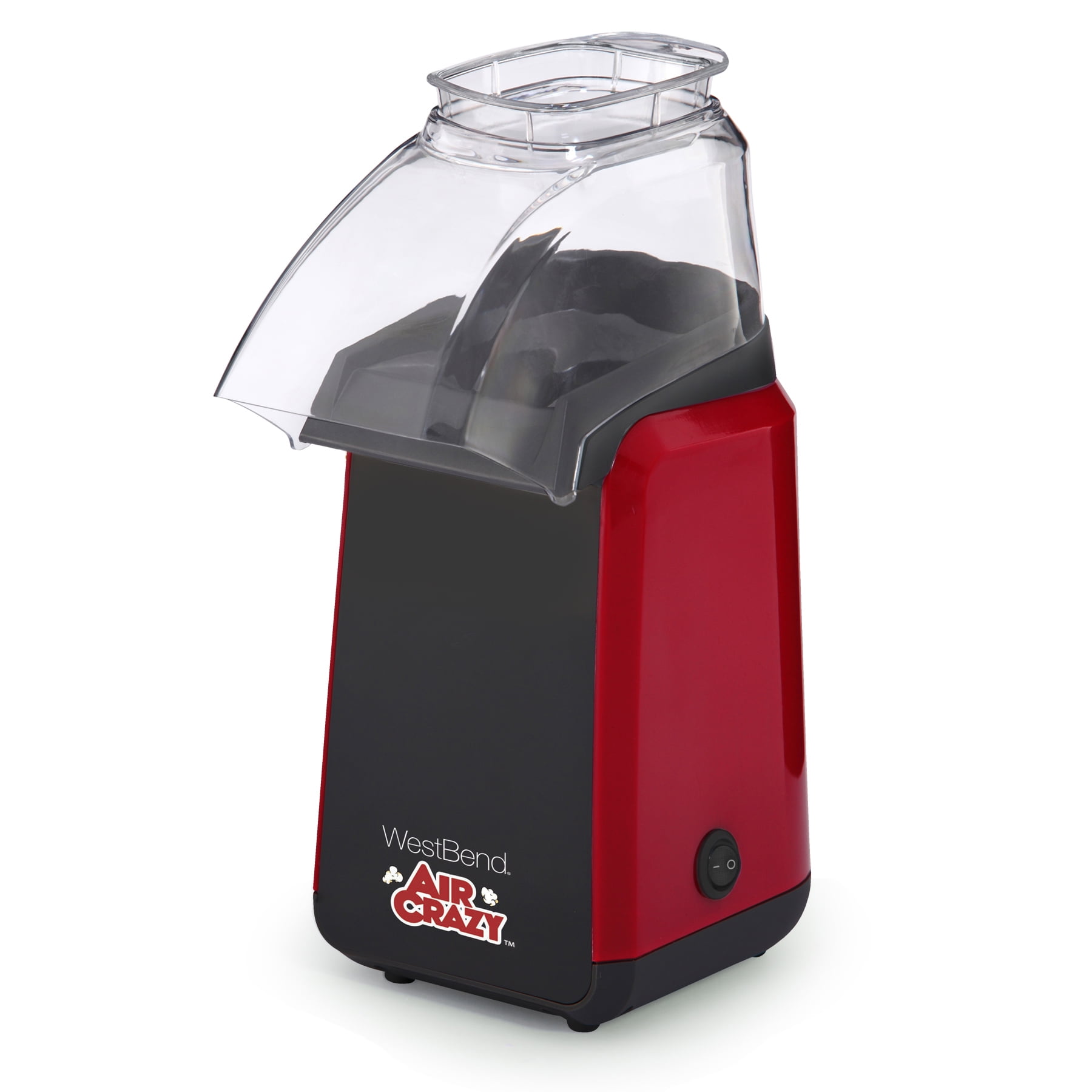 West Bend - Air Crazy 16-Cup Popcorn Machine - Red