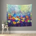thumbnail image 2 of Balery Spring Flower Seasonal Pattern Tapestry 60x51 Inches - Large Wall Hanging Tapestry for Bedroom, Living Room, Dorm Decor - Artistic and Aesthetic Room Decor, 2 of 9
