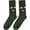 Dark Green [Halloween Gifts for Women Clearance Sales], variant on WEIWEN Cool Funny Gag Gifts Halloween Stocking Stuffers for Men Women Graphic Novelty Silly Weird Cotton Crew Socks Light Blue, One Size