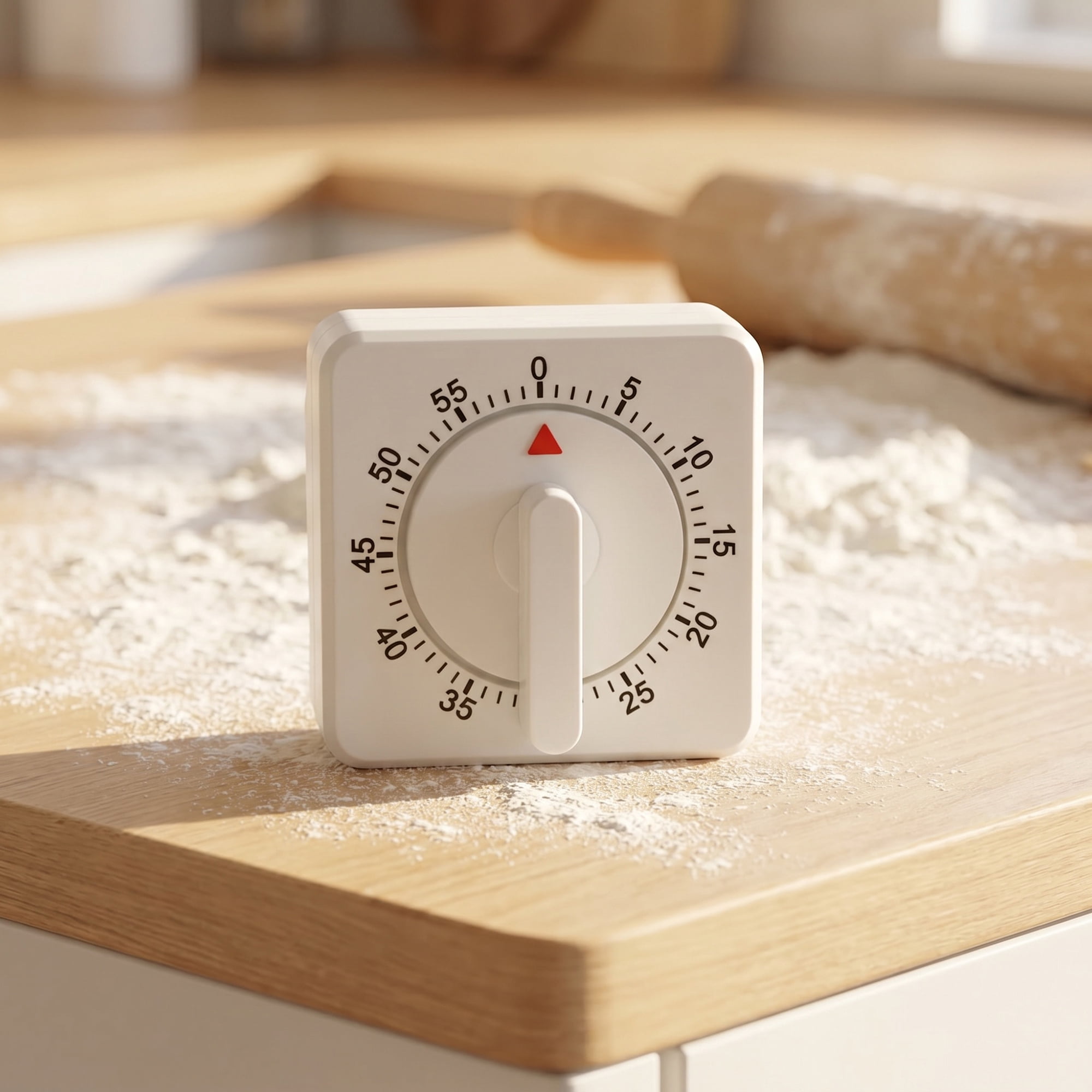 Unique Bargains 60 Minute Kitchen Digital Visual Timer for Cooking White-D