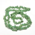 thumbnail image 2 of 10 Strand Natural Green Aventurine Chip Bead Strands 5~8x5~8mm Hole: 1mm 31.5 inch, 2 of 2