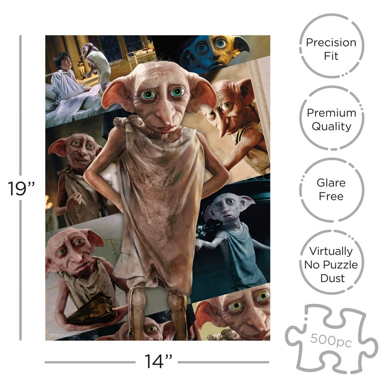 Harry Potter Dobby 500 Piece Jigsaw Puzzle - Walmart.com