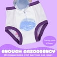 thumbnail image 6 of BIG ELEPHANT 10 Packs Baby Girls' and Boys' Potty Training Pants, 100% Cotton Absorbent Training Underwear for Toddler, 2T, 6 of 10