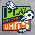 thumbnail image 3 of CafePress - Nerf Beyond Limits T Shirt - Womens Tri-blend T-Shirt, 3 of 4
