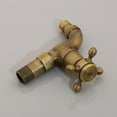 thumbnail image 6 of YANKSMART Wall Mounted Faucets Antique Bronze Decorative Outdoor Garden Faucet Washing Machine Torneira Small Tap Only Cold Taps, 6 of 10
