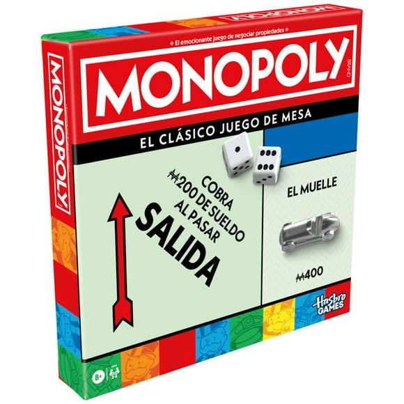 Juego de Mesa Hasbro Gaming Monopoly Clásico Refresh