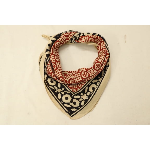 100% Style Cotton Neck Scarf Boho Handmade Organic Bandana bandana Cotton Bohemian bandana Multifunctional Face Mask, Headband, Neck Scarf Breathable