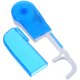 thumbnail image 3 of Soporte de hilo dental reemplazable (1 unidad) con carrete incorporado, alambre plano y 30 metros de hilo dental (azul)., 3 of 8