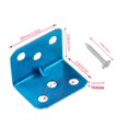 thumbnail image 3 of Hweilai 20 Pcs Support d'Étagère en Acier Inoxydable Support d'Angle en Métal Lourd, 3 of 5