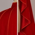thumbnail image 5 of Liyamei Cape à Col Style Vintage pour Spectacle sur Scène Fête Cape Rouge Taille Unique, 5 of 5