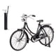 thumbnail image 1 of Vogacara Bicicleta de montaña de aleación de aluminio para mujer, modelo portátil de 7 a 14 años, decorativo, ciclo de simulación 1:10, juguete Juguetes Negro Vogacara FN010511-02, 1 of 6