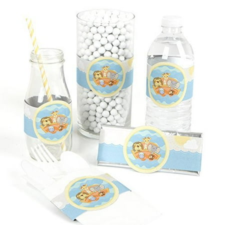 Noahs Ark Baby Shower Tea - Noah's Ark - Baby Shower DIY Party Wrapper Favors - Set of 15