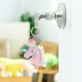 thumbnail image 3 of Dayesque Unicorn Keychain With Bell Cute Unicorn Keyring For Car Keys Handbags And Backpacks Girls Bag Purse Charms, 3 of 8