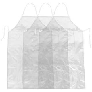 Disposable Aprons Clear Plastic Aprons Disposable Adults - Temu