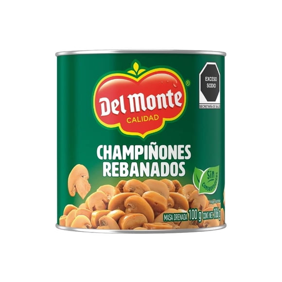 Champiñones Del Monte rebanado de 186 g