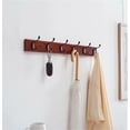 thumbnail image 4 of Perchero de pared perchero perchero madera de nogal   JM, 4 of 4