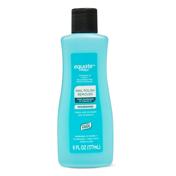 Equate Nourishing Nail Polish Remover, 6 fl oz