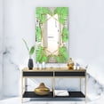 thumbnail image 4 of DESIGN ART Designart 'Efflorescent Gold Green 1' Glam Mirror - Printed Wall Mirror 27.5in.x39.5in., 4 of 5