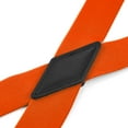 thumbnail image 3 of Buyless Fashion 2 pack Suspenders for Men - 48" Adjustable Straps 1 1/4" - X Back with Black Hooks - 5141-2-Orange, 3 of 7