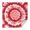 Red White Tie, variant on Red White Tie Dye Mandala Pattern Square Tablecloth,Waterproof Square Table Cover,Wipeable Spillproof Washable Table Cover for Home Kitchen Party Decor 42"X42"(107x107cm)