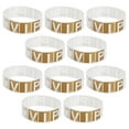 thumbnail image 4 of LOLIPPYY 100 Pieces VIP Wristbands Bracelets for Parties, Events, Concerts, Fairs, and Festivals, 4 of 7