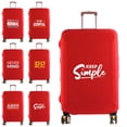 thumbnail image 2 of Luggage Suitcase Cover Protector Elastic Dustroof 18~28Inch Travel Protective Cover Case Travel Accessories Phrase Pattern Print 1phrase002 L, 2 of 6