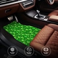 thumbnail image 4 of Salouo St Patrick's Day2 for Car Floor Mat Set of 4–Car Carpet Mats - Car Mats with Anti-Slip Backing & Driver Heel Pad Universal Fit for Cars, Trucks, SUVs, and Vans, 4 of 6