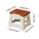 thumbnail image 3 of Taburete Plegable Resistente | Asiento Portátil para Adultos para Acampar y Pescar | Silla de Plástico Compacta y Ligera con Asa | Soporta 60 Kg | Taburete de Descanso para Senderismo Al Aire Libre, 3 of 6