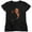 Black, variant on Trevco ELV690-WT-3 Elvis Presley & Trouble Womens Short Sleeve T-Shirt, Black - Large
