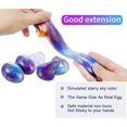 thumbnail image 2 of Slime Putty Colorful Galaxy Egg Slime Stress Relief Sludge Toys Gifts for Kids Birthday Party Favors Halloween Christmas New Year Gift- 6 Pack - 14 OZ, 2 of 6
