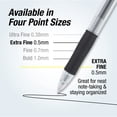 thumbnail image 5 of Pilot G2 Premium Gel Ink Pens, Extra Fine Point, Black, 10 Count, 5 of 9