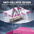 thumbnail image 6 of Quictent 10x15 FT Pop-Up Canopy Tent with Adjustable Height, Commercial Instant Gazebo Outdoor with Waterproof & UV Protection, Portable Shelter for Parties, Events, Craft Fairs, Pink, 6 of 10